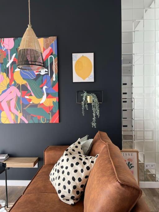 Smart Art :) Z Bezplatnym Parkingiem Podziemnym Apartment Kielce Bagian luar foto
